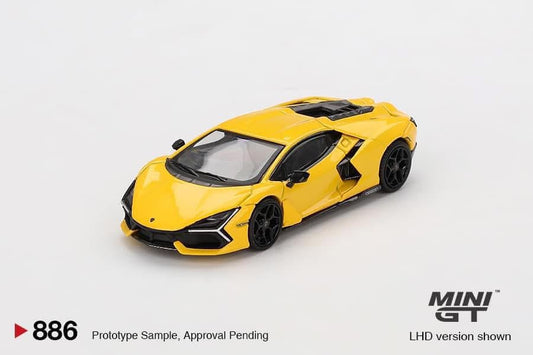 Mini GT Lamborghini Revuelto Giallo