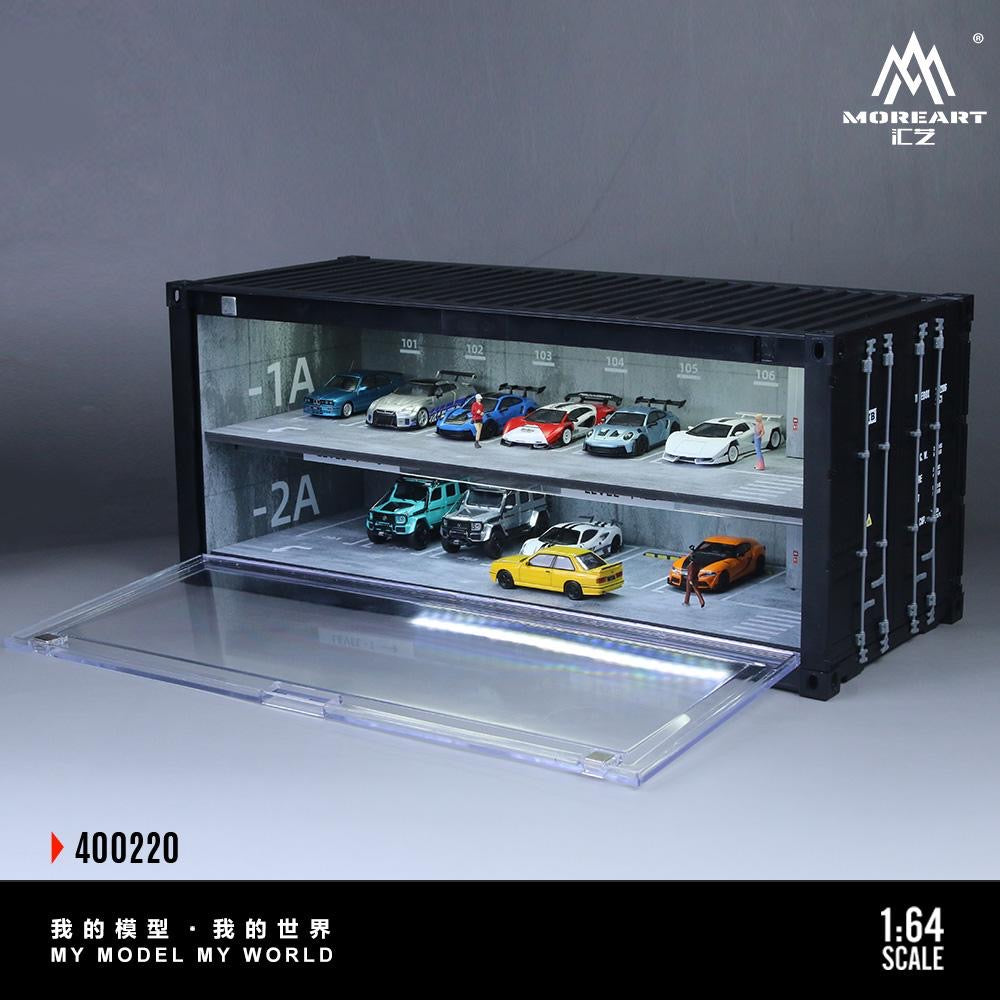 MoreArt Diorama Underground Parking Garage Container