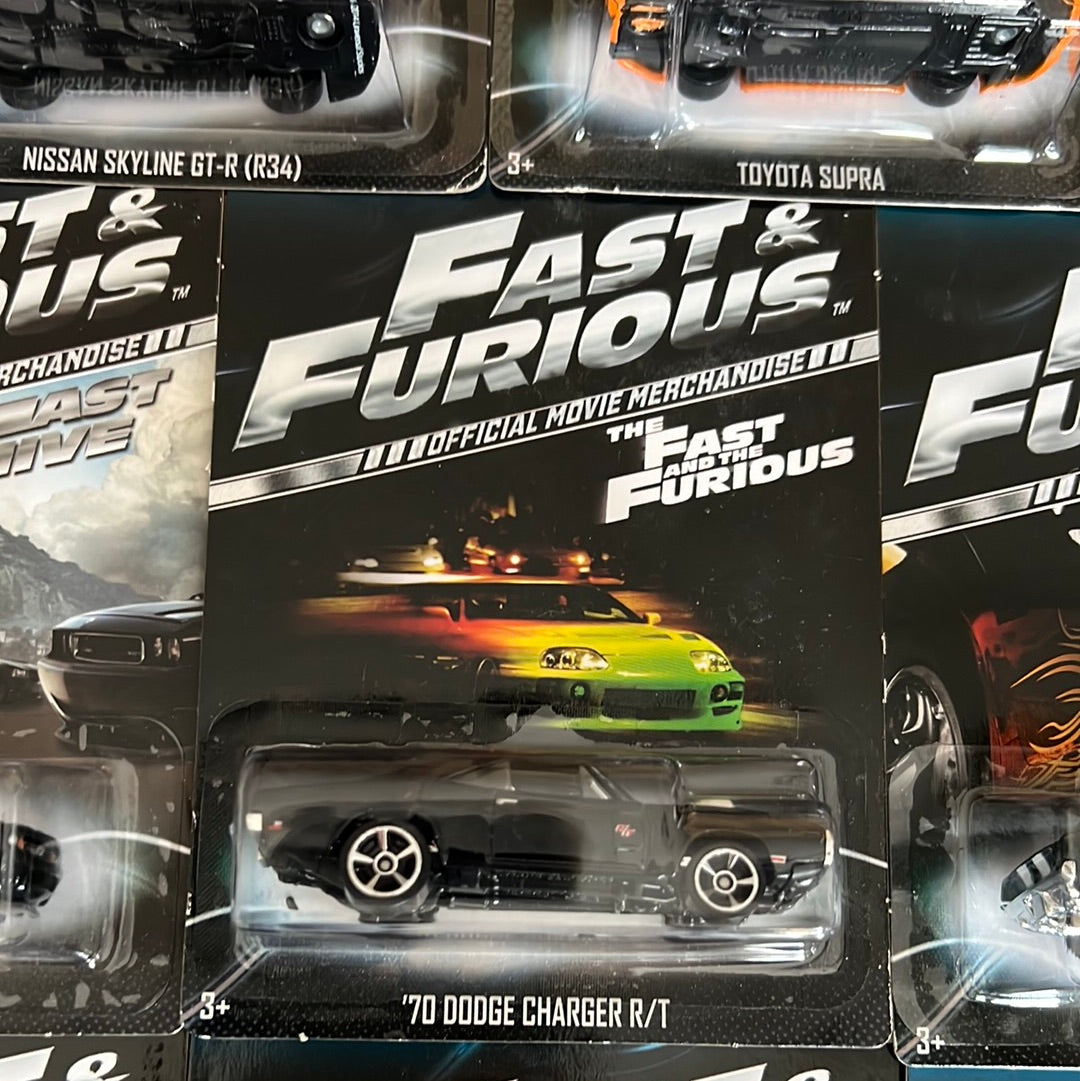 Hot Wheels Mainline Fast & Furious Full Set Of 8 – Bran's Diecast