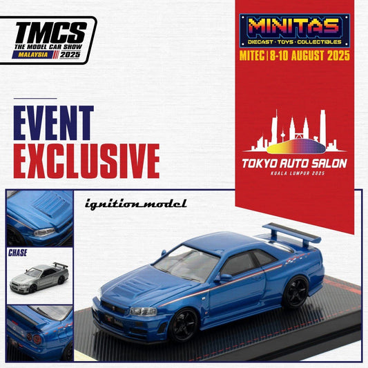 Ignition Model Tokyo Auto Salon 2025 Nissan Skyline R34 GTR Nismo