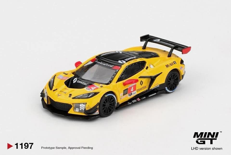 Mini GT Chevrolet Corvette Z06 GT3.R 2025 IMSA Daytona 24 HRS #1197