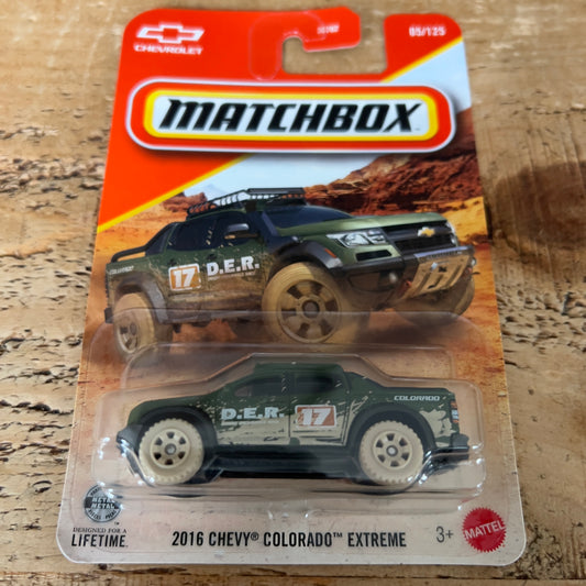 Matchbox 2016 Chevy Colorado Extreme