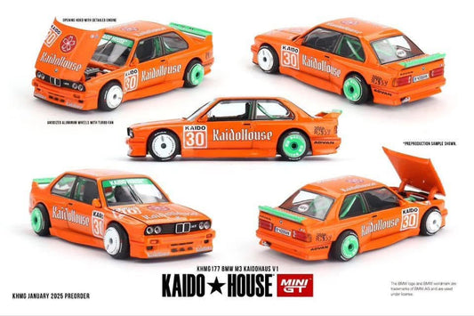 Mini GT x Kaido House BMW E30 M3 Kaidohaus V1 #177