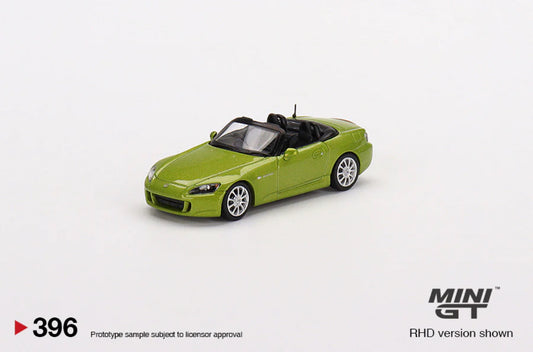 Mini GT Honda S2000 Lime Green Metallic #396