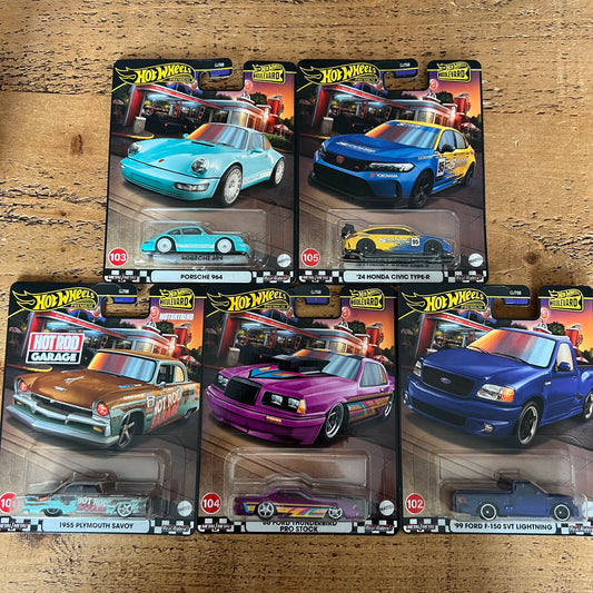 Hot Wheels Boulevard Full Set Of 5 101-105