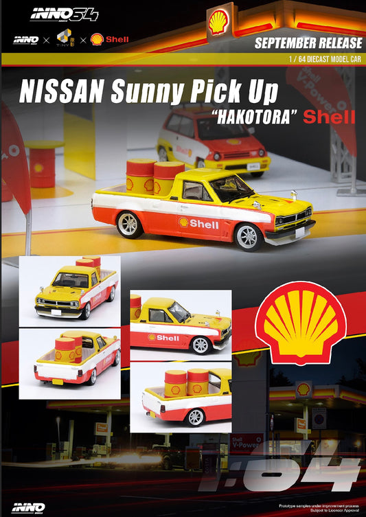 Inno64 x Tiny Shell Nissan Sunny Hakotora