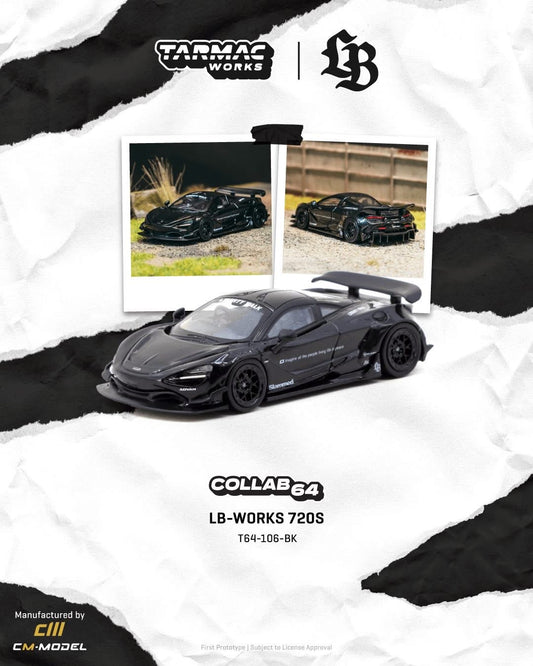 Tarmac Works x CM Model LB Works McLaren 720S