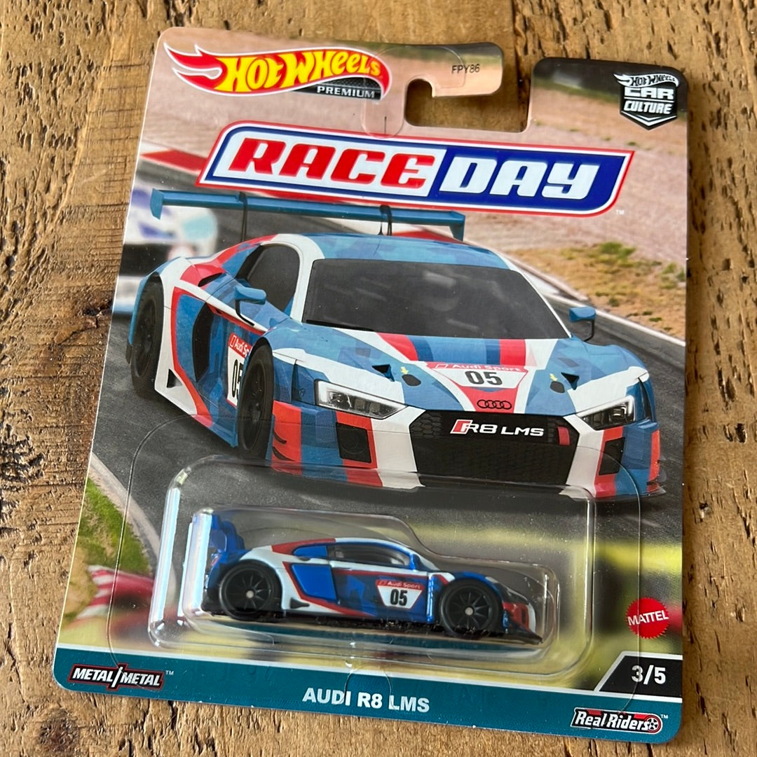 Hot Wheels Premium Race Day Audi R8 LMS