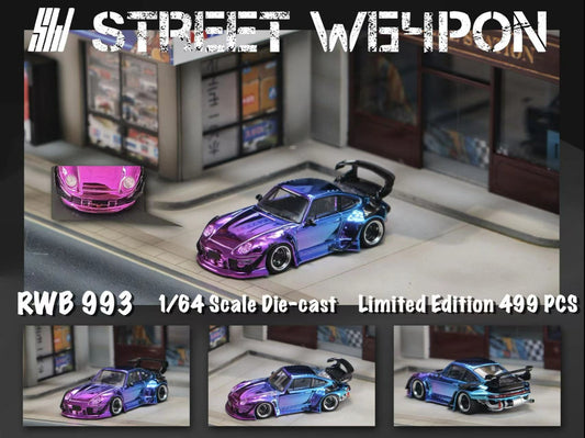 Street Weapon Porsche 993 RWB Multicolour