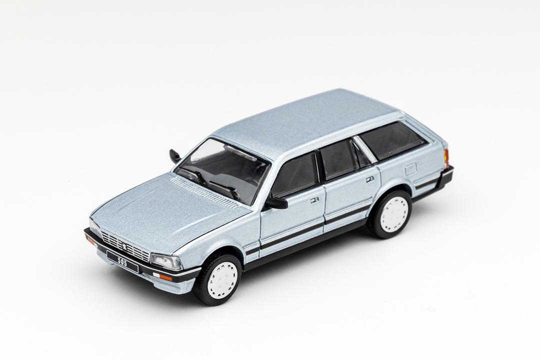 DCT Model 1986 Peugeot 505 Ice Blue