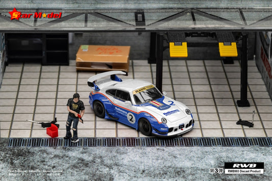 Star Model Porsche 993 RWB Rothmans