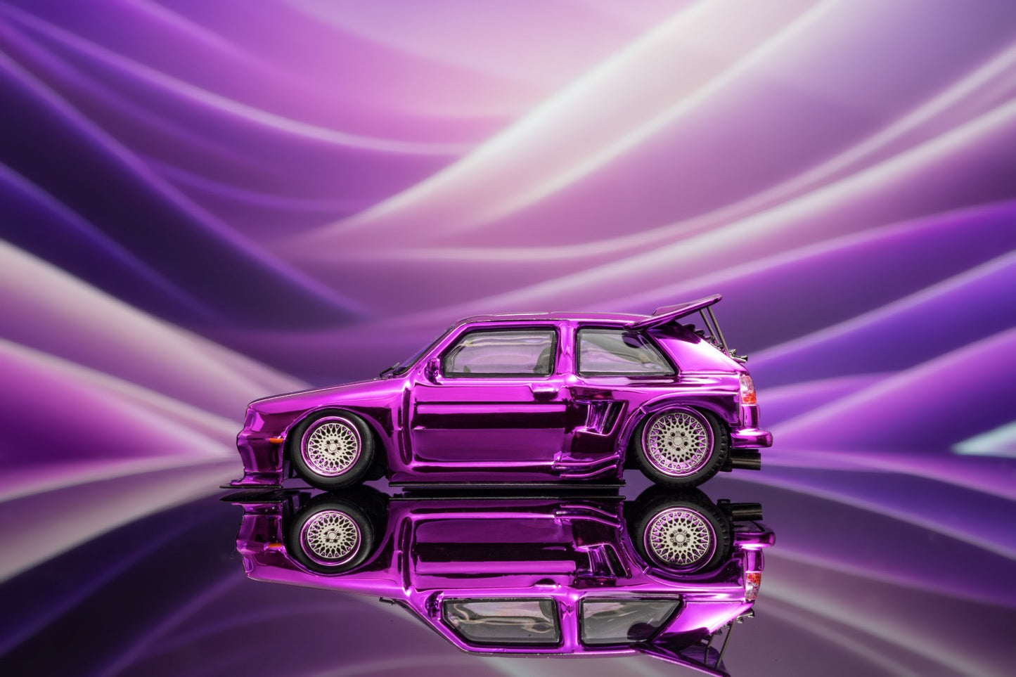 Liberty64 Volkswagen Golf MK2 Purple Chrome