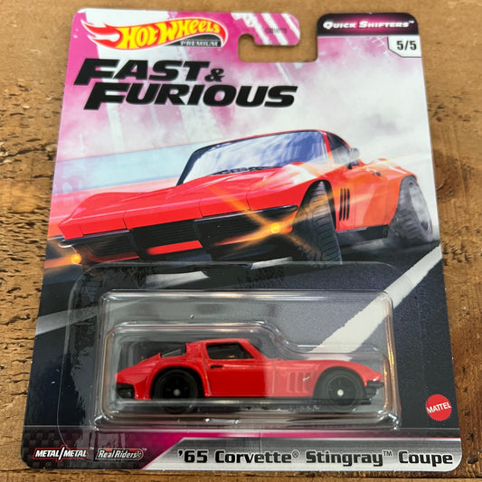 Hot Wheels Premium Fast & Furious Quick Shifters ‘65 Corvette Stingray Coupe