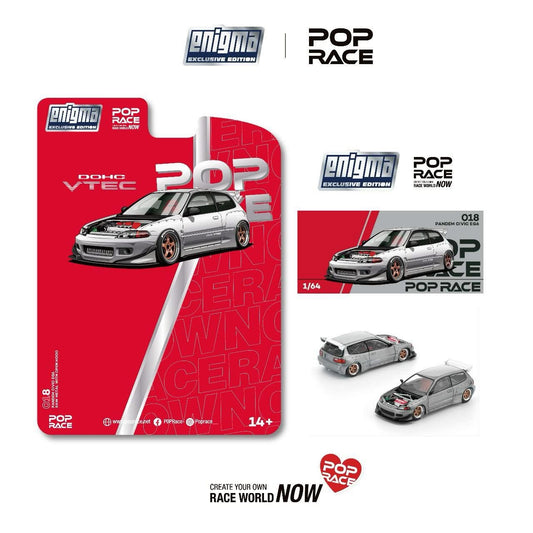 Pop Race Enigma Exclusive Pandem Honda Civic EG6