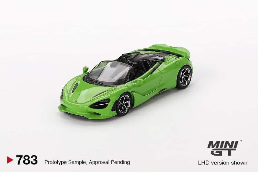 Mini GT McLaren 750S Spider Mantis Green #783