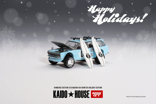 Mini GT x Kaido House Datsun 510 Wagon 4x4 #092