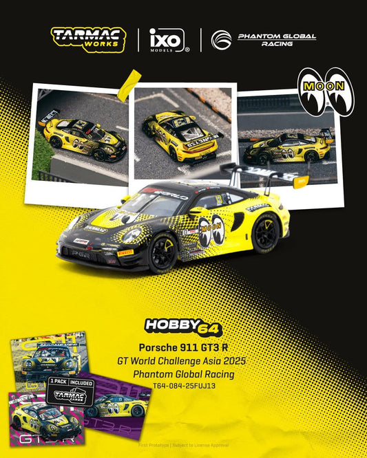 Tarmac Works Porsche 911 GT3 R Mooneyes GT World Challenge Asia 2025