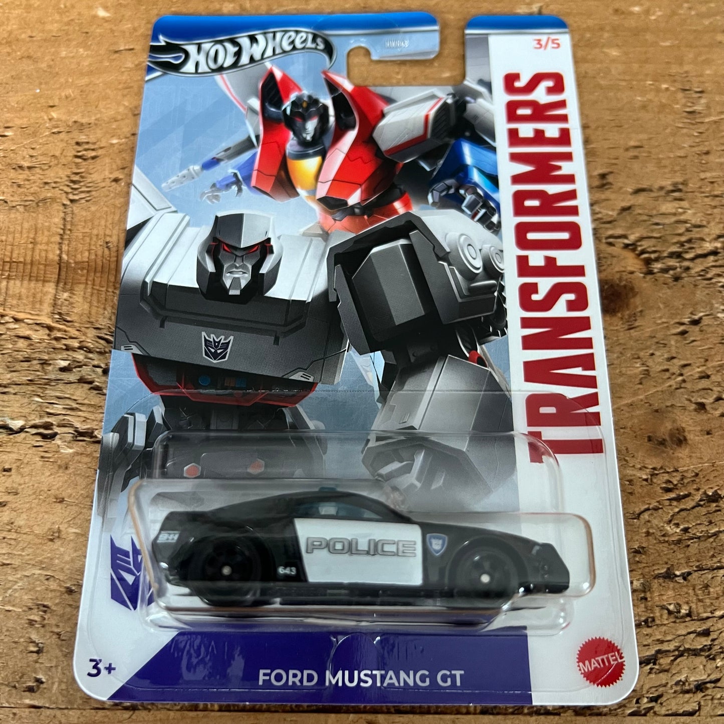 Hot Wheels Transformers Ford Mustang GT