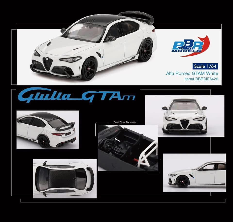 BBR Models Alfa Romeo Giulia GTAM