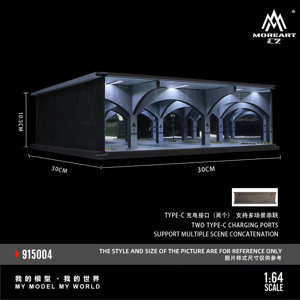 MoreArt Diorama Underground Parking Garage