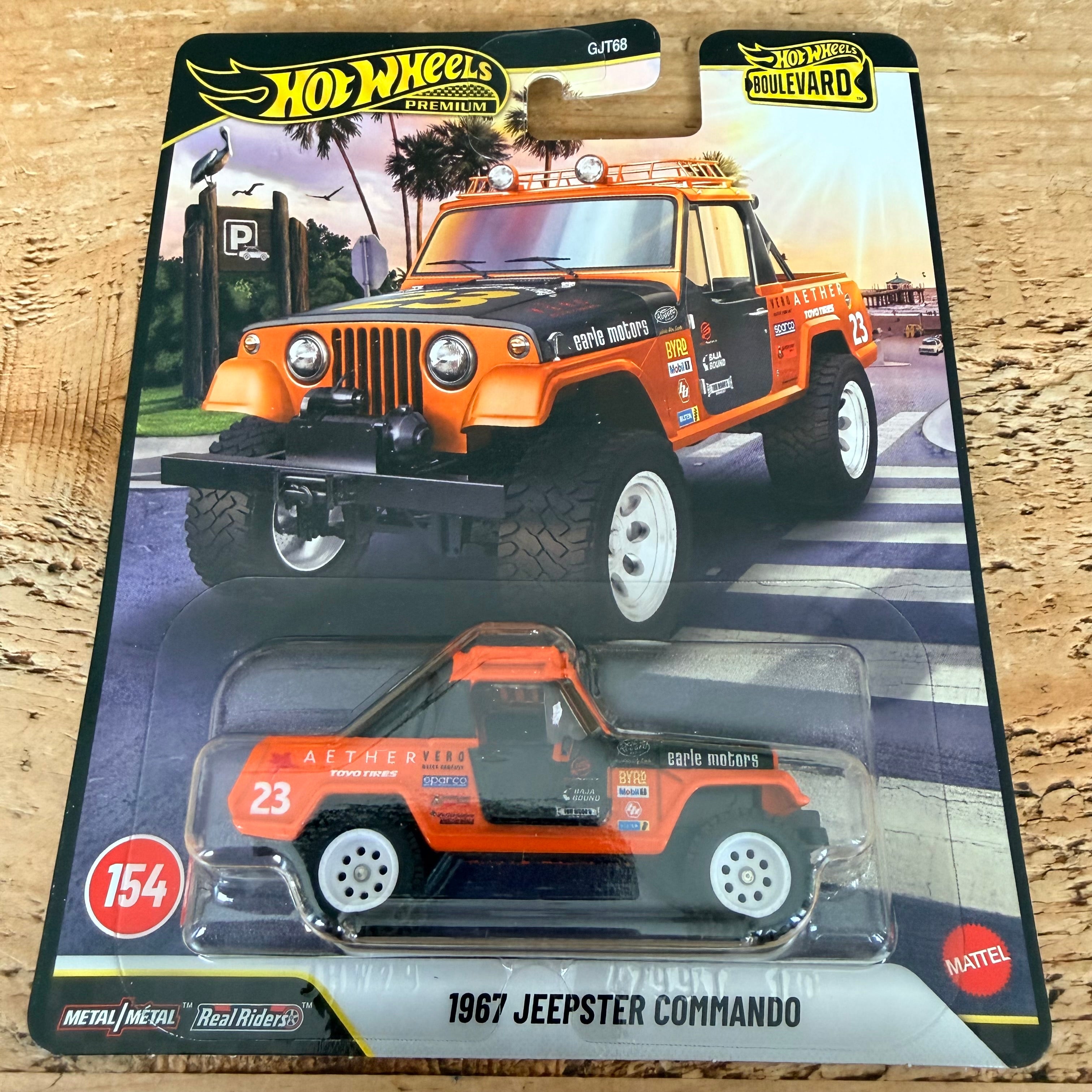 Hot Wheels Premium Boulevard 1967 Jeepster Commando – Bran’s Diecast