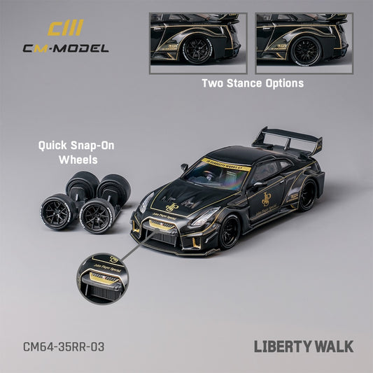 CM Model Nissan R35 GTR LBWK John Player Special Livery