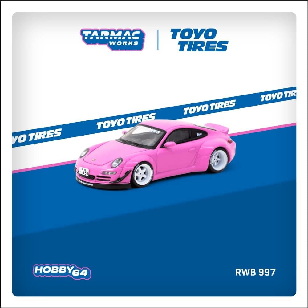 Tarmac Works Porsche 997 RWB Pink