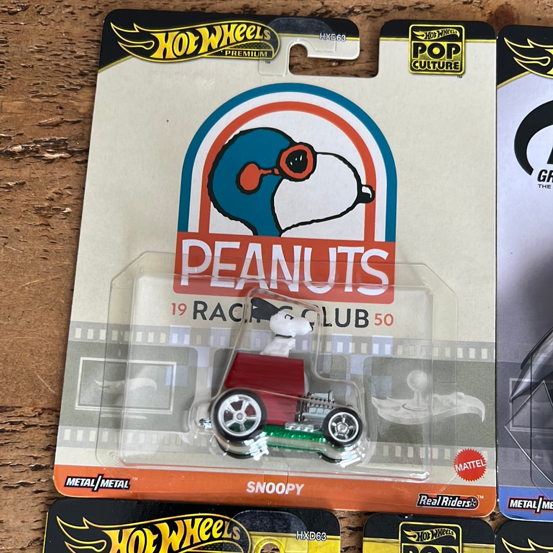 Hot Wheels Premium Pop Culture Set B Full Set Of 4