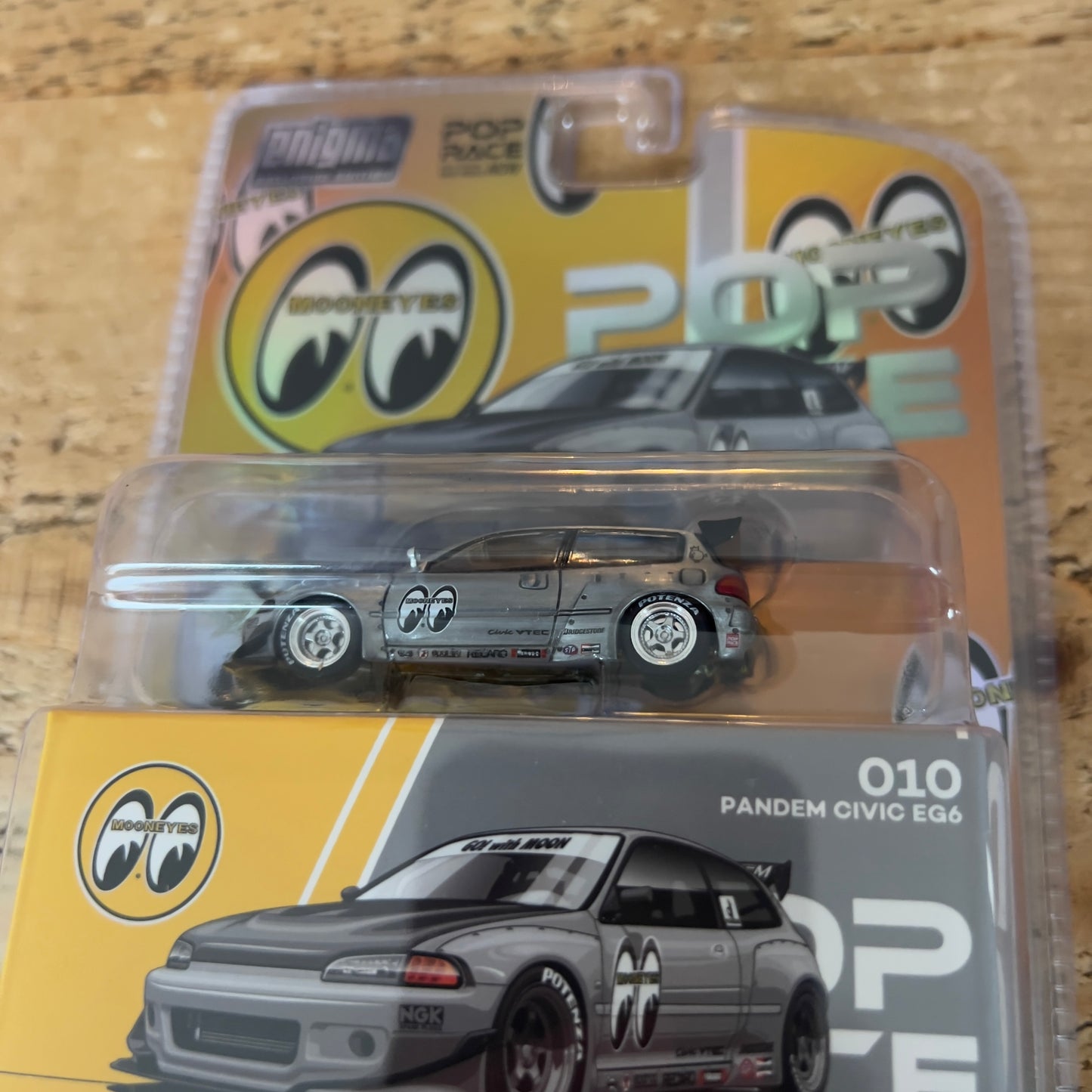 Pop Race Mooneyes Pandem Honda Civic EG6 Chase