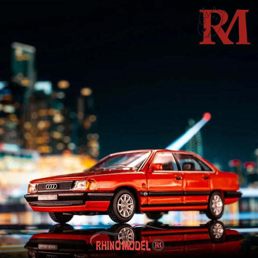 Rhino Model Audi 100 Red