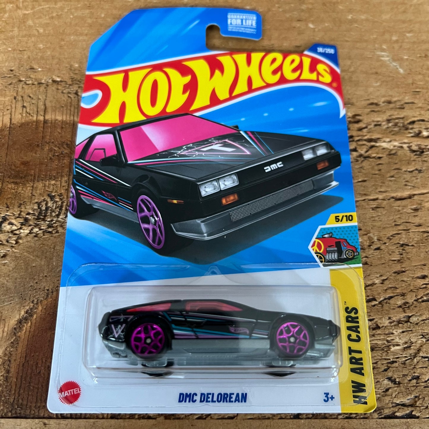 Hot Wheels Mainline US Card DMC Delorean