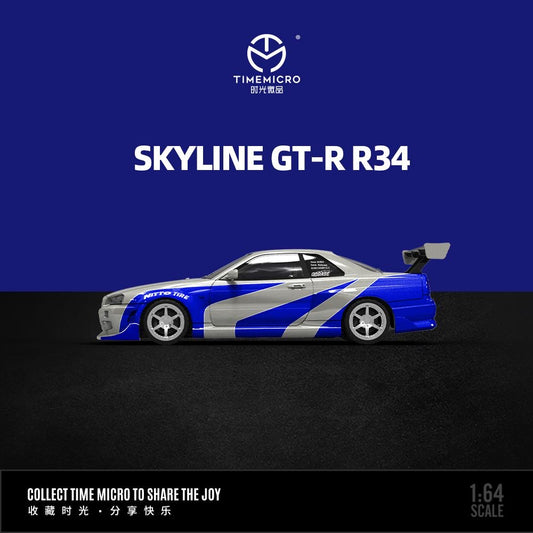 Timemicro NFS Most Wanted Nissan Skyline R34 GTR