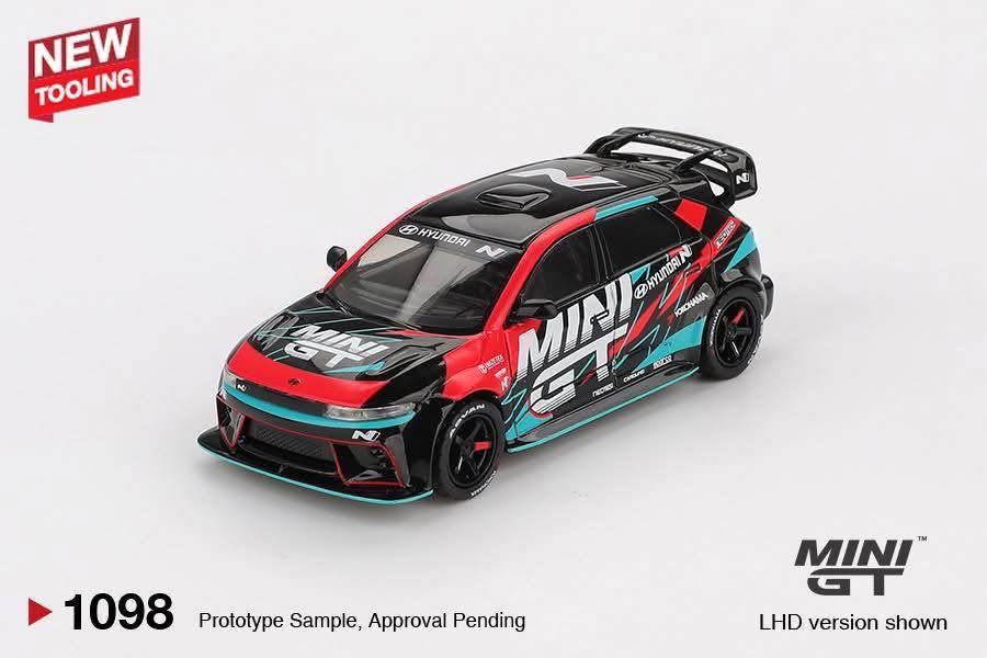 Mini GT Hyundai Ioniq 5 N RS-01 T 2025 Tokyo Auto Salon #1098