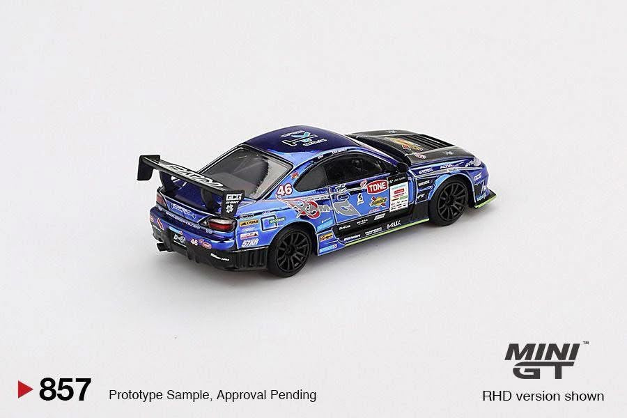 Mini GT Nissan Silvia S15 D1 Grand Prix D-Max #857