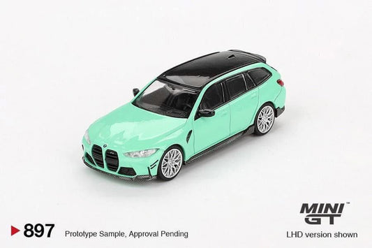 Mini GT BMW M3 M Performance Touring Mint Green #897