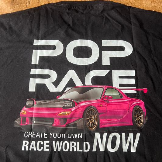 Pop Race IDE Event T Shirt Mazda RX7 Size XL