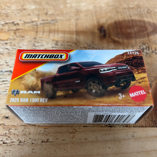 Matchbox Power Grabs 2025 Ram 1500 REV