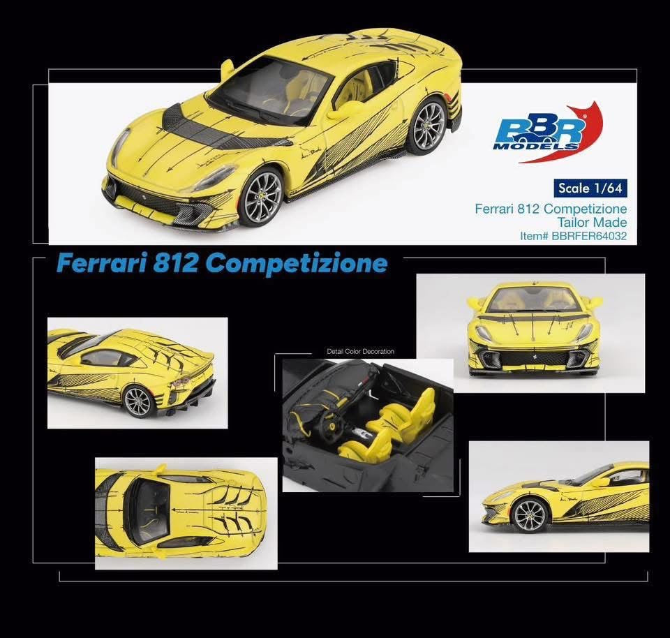 BBR Models Ferrari 812 Competizione