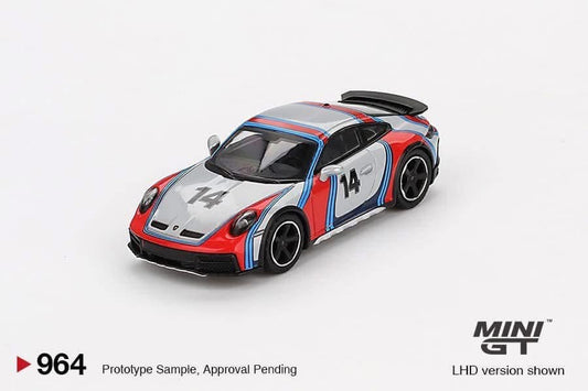 Mini GT Porsche 911 Dakar Ice Gray Rally 1978 #964