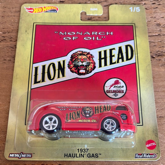 Hot Wheels Premium 1937 Haulin Gas Lion Head