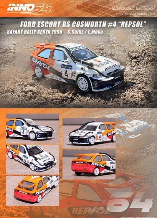 Inno64 Ford Escort RS Cosworth Safari Rally Kenya