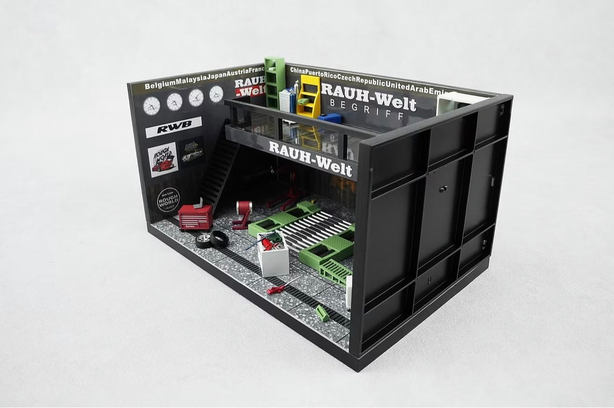 Motorhelix RWB Diorama With Accessories