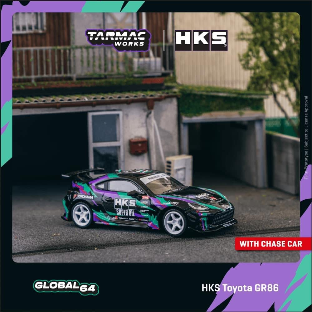 Tarmac Works HKS Toyota GR86