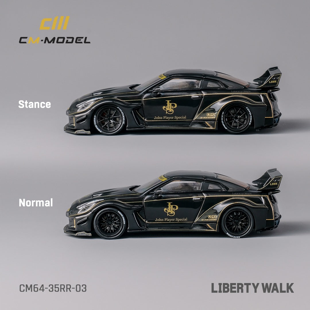 CM Model Nissan R35 GTR LBWK John Player Special Livery