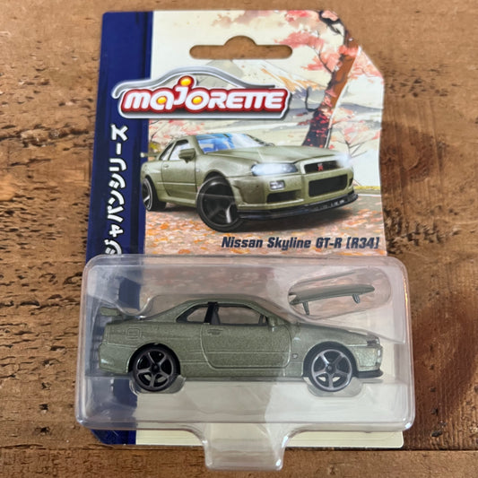 Majorette Nissan Skyline R34 GTR