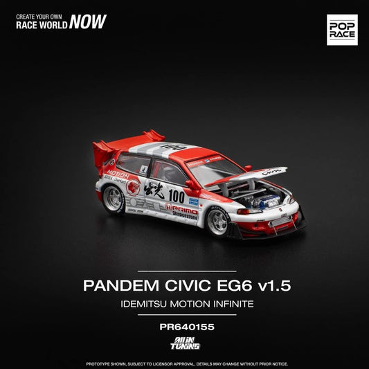 Pop Race Honda Civic EG6 Pandem All In Tuning Special Edition