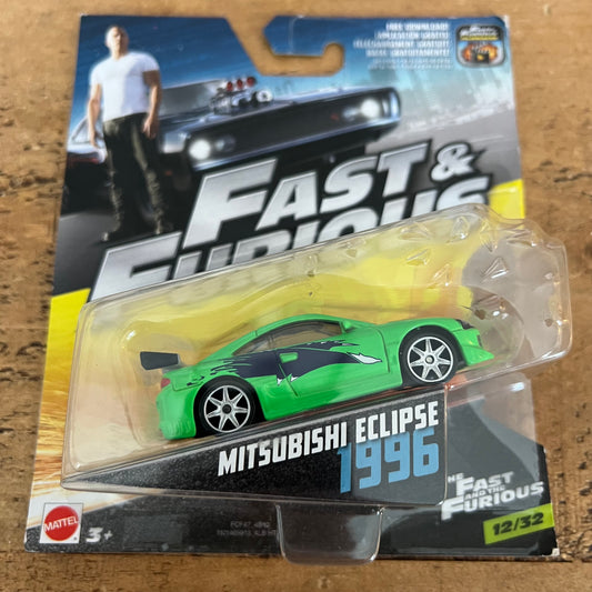Mattel Fast & Furious 1996 Mitsubishi Eclipse