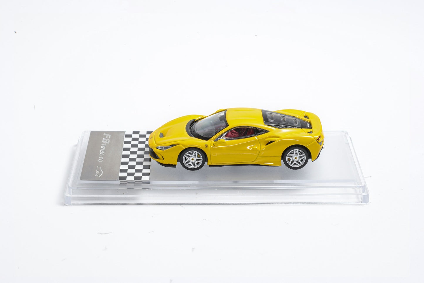 XF Model Ferrari F8 Tributo Shiny Yellow