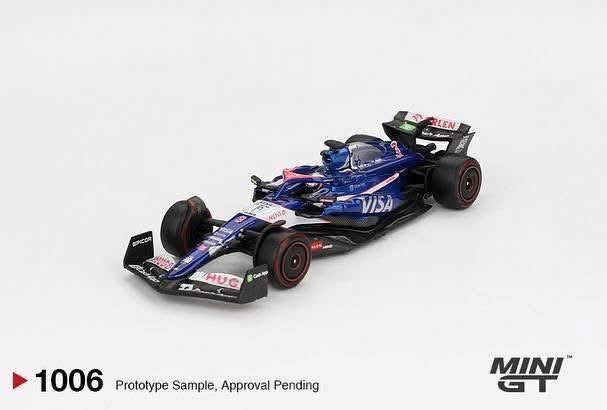 Mini GT RB VCARB 01 2024 F1 Bahrain GP Daniel Ricciardo #1006