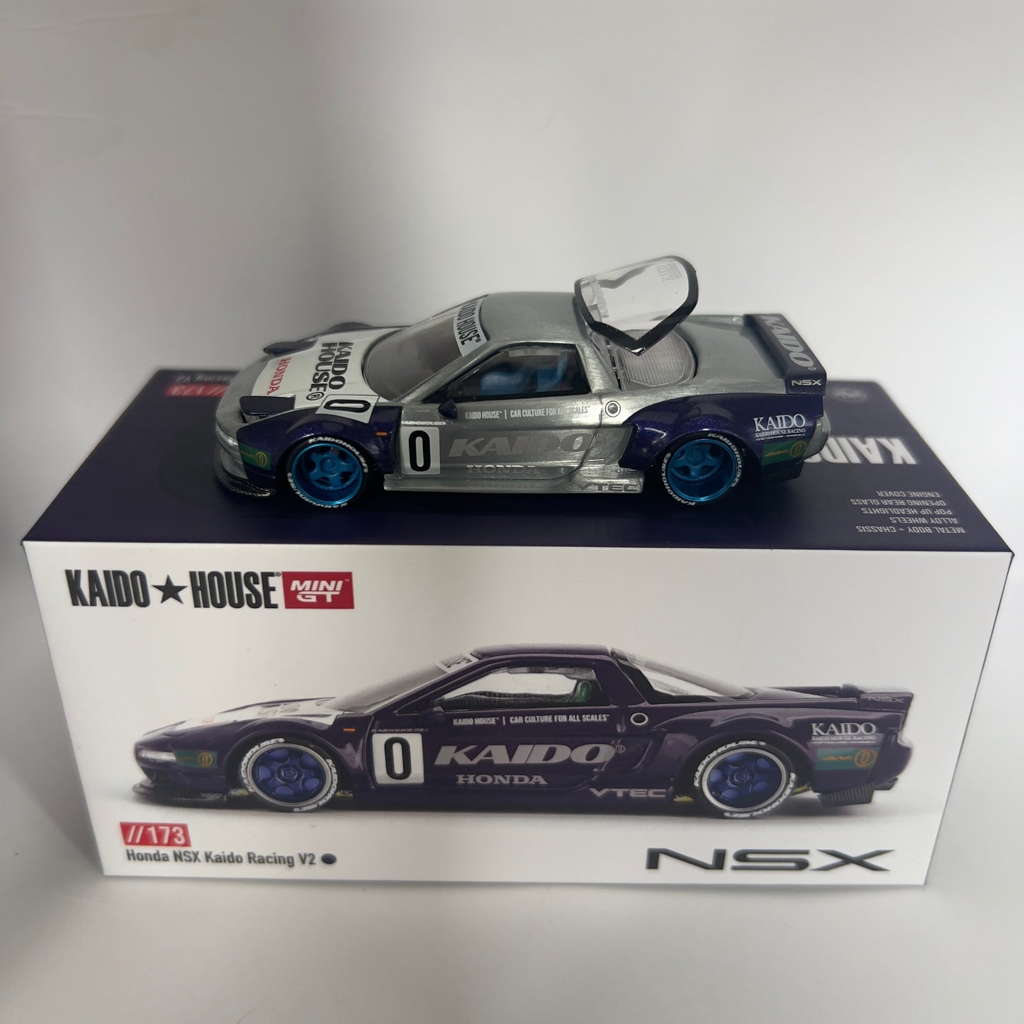 Mini GT x Kaido House Honda NSX Kaido Racing Chase #173